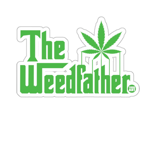 The Weedfather Cannabis Leaf Todd Art product type