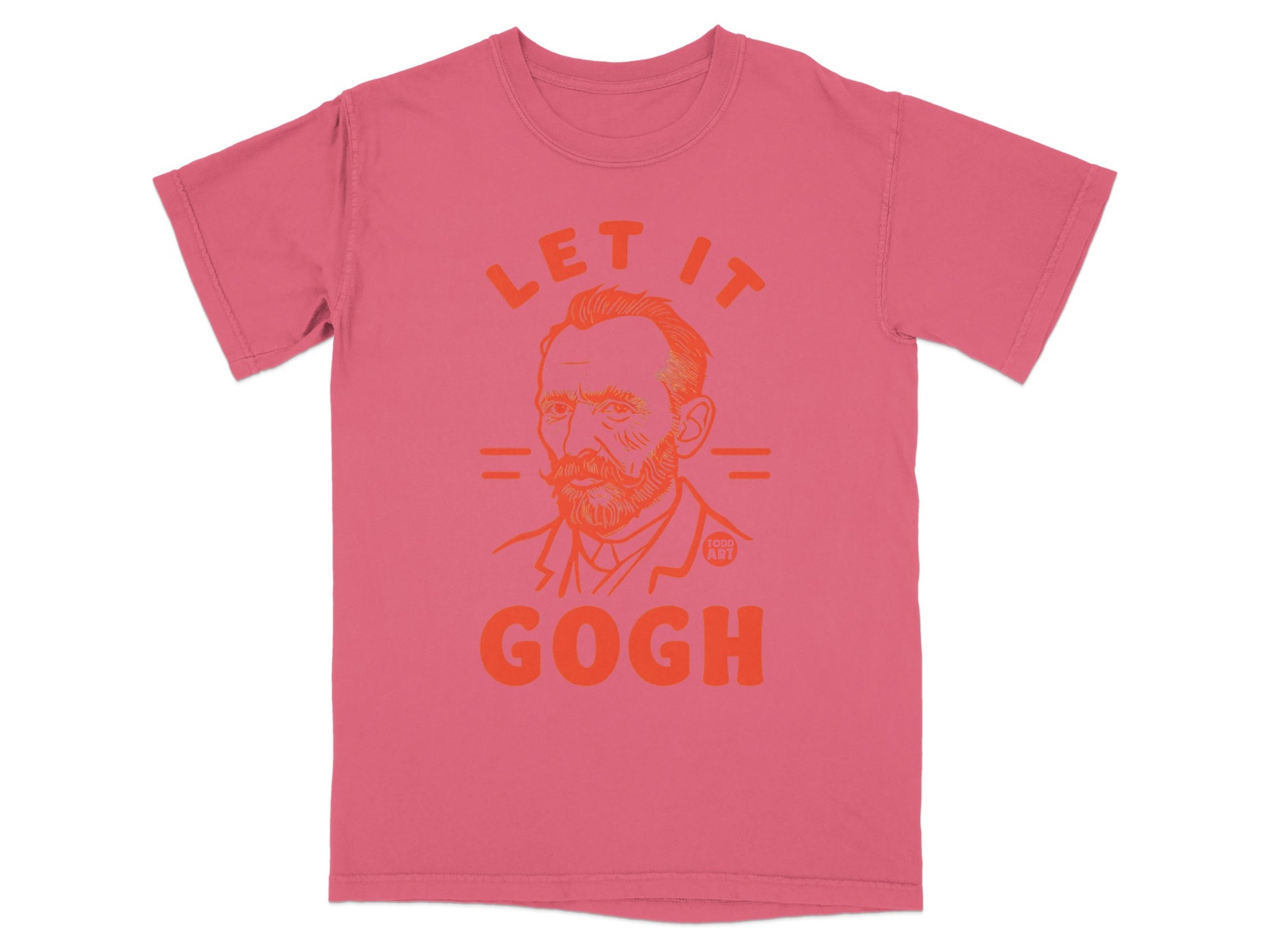 Let It Gogh Van Gogh Artist Humor T-Shirt product type