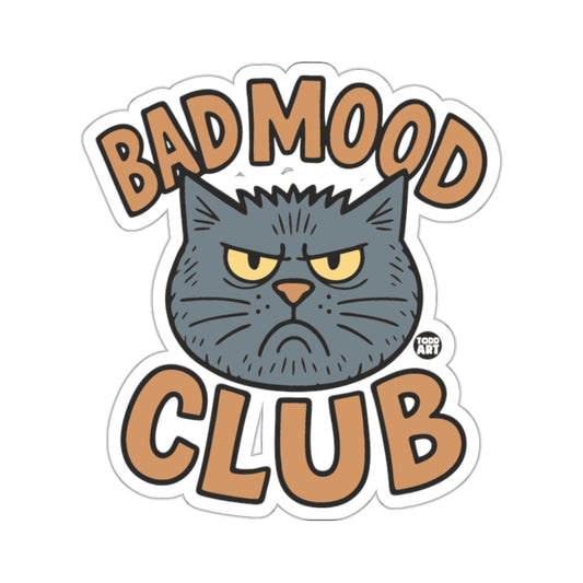 Grumpy Cat BAD MOOD CLUB Attitude Sticker product type