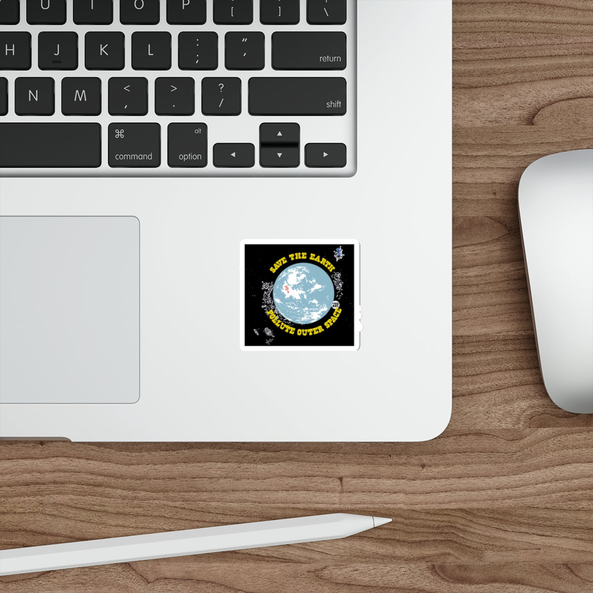 Save The Earth Protect Outer Space Sticker