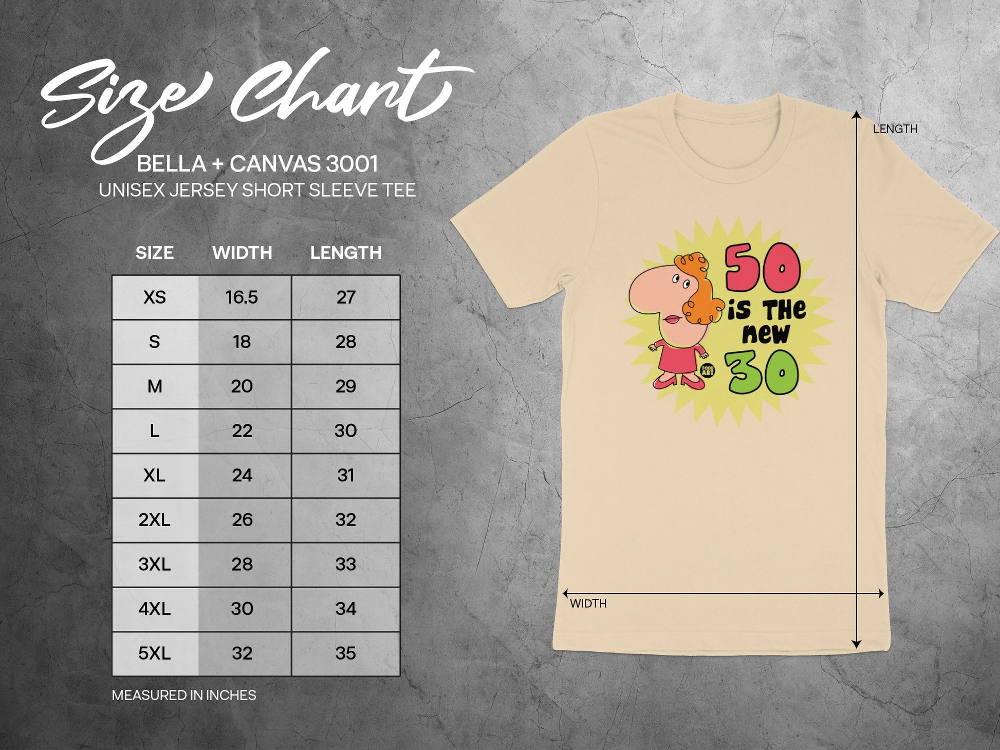 50 Is The New 30 Funny Birthday T Shirt for Sale