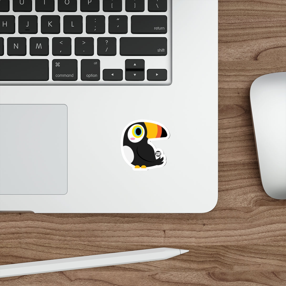 Colorful Toucan Bird Sticker for Laptops and Notebooks