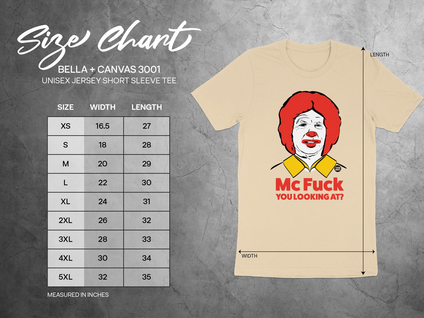 Mc Fuck You Looking At Short Sleeve Tee product