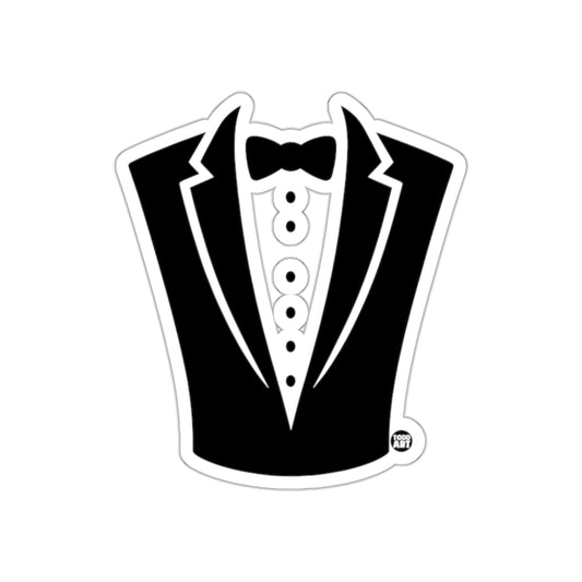 Formal Tuxedo Design Sticker for Elegant Occasions