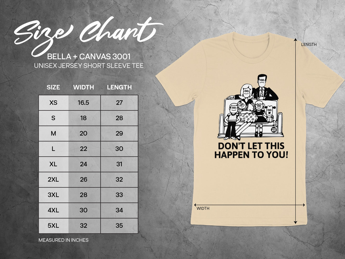 Don't Let This Happen To You Short Sleeve Tee
