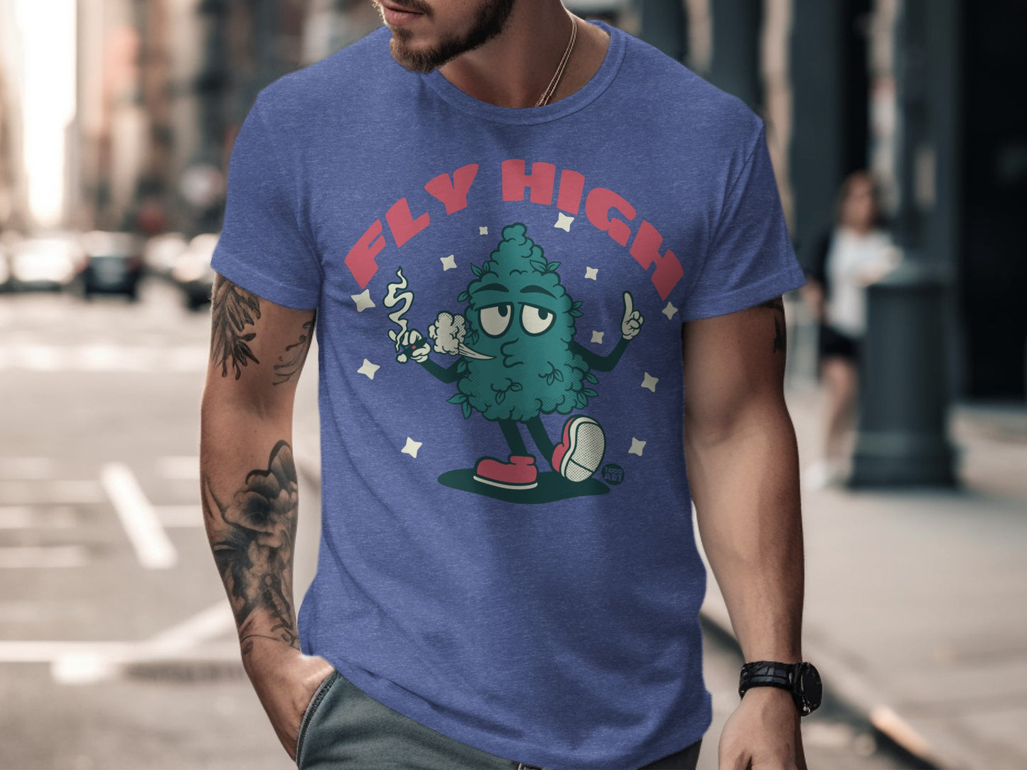 Fly High Unique Graphic Tee Perfect for Casual Wear