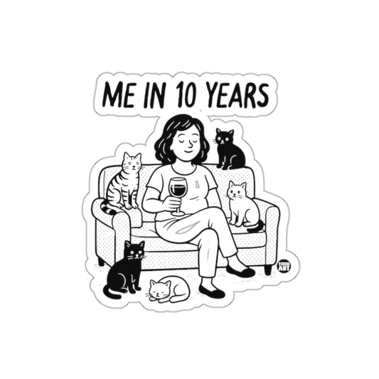 Me In 10 Years Cat Lover Sitting on Sofa product
