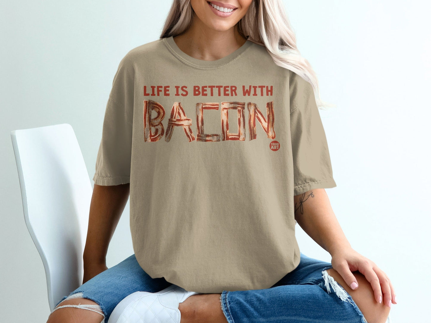 Life Is Better With BACON Graphic T-Shirt