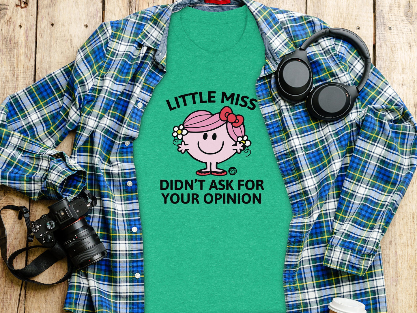 Little Miss Didn't Ask For Your Opinion Graphic Tee