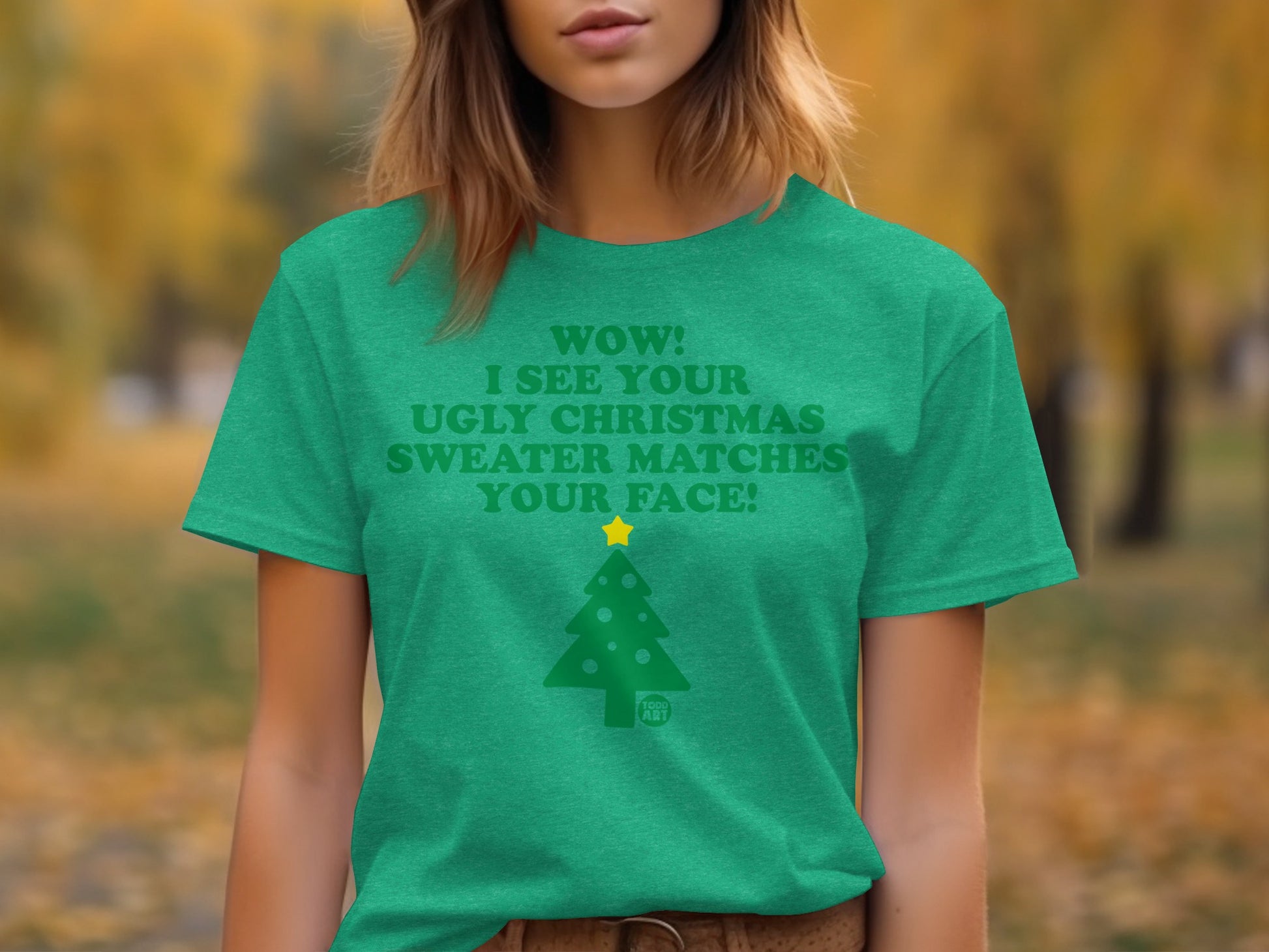 Wow I See Your Ugly Christmas Sweater Shirt