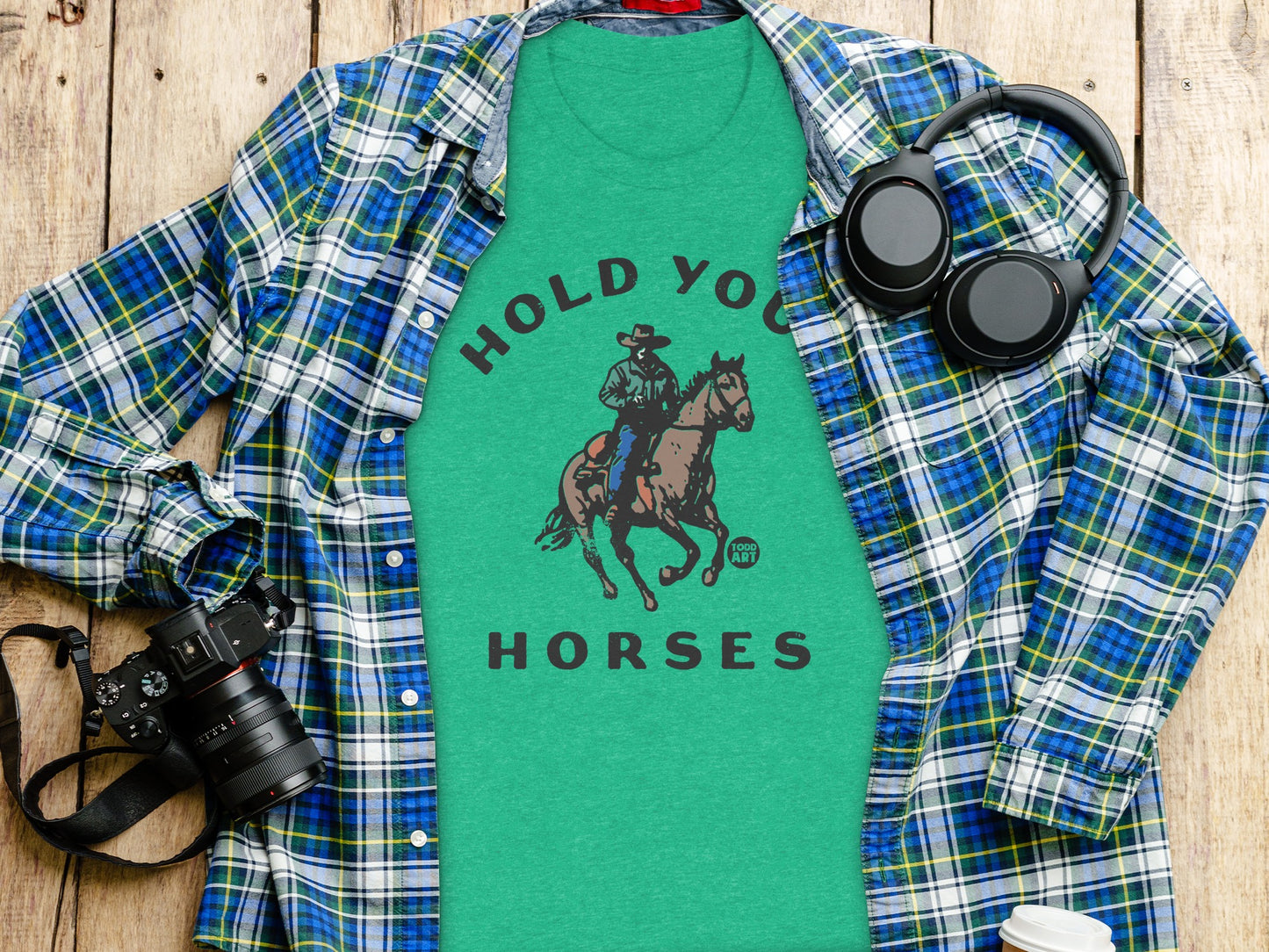Hold Your Horses Graphic T-Shirt product type
