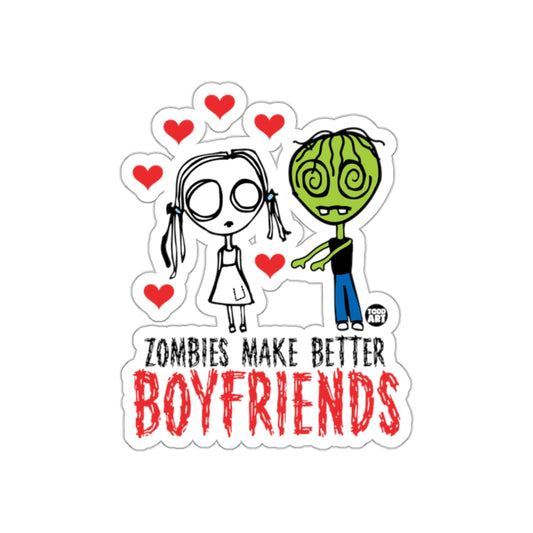 Zombies Make Better Boyfriends Love Illustration