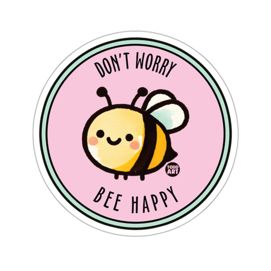 Don't Worry Bee Happy Cute Bumblebee Cartoon Art product type