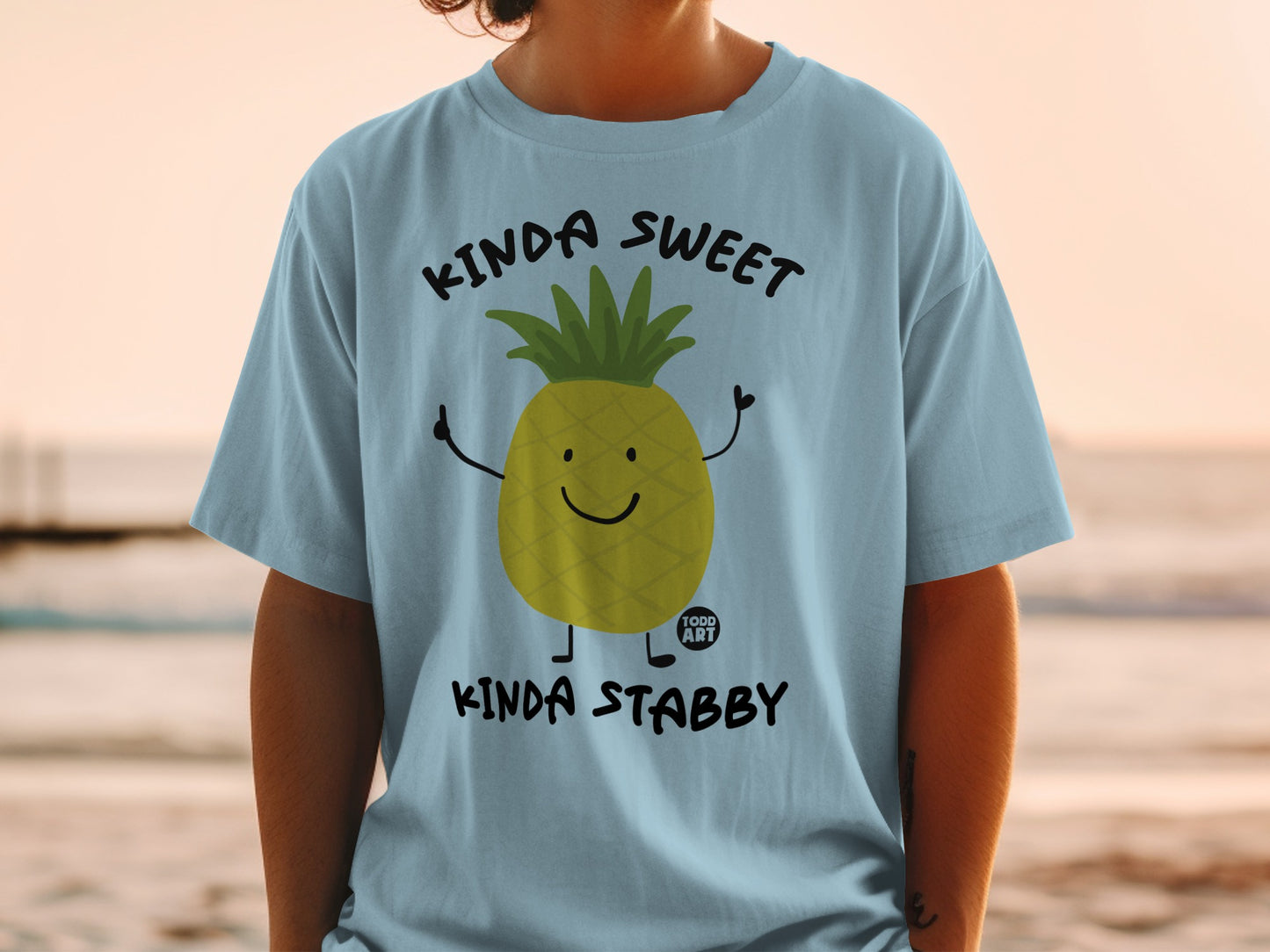 Kinda Sweet Kinda Stabby Smiling Pineapple product type