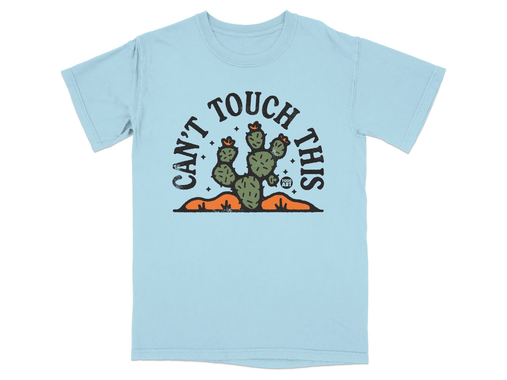Can't Touch This Cactus Graphic T-Shirt for Casual Wear