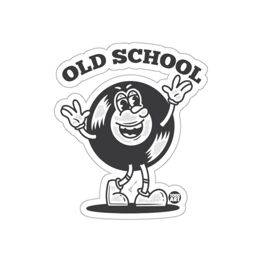 Old School Cartoon Record Todd Art Design Fun Stickers