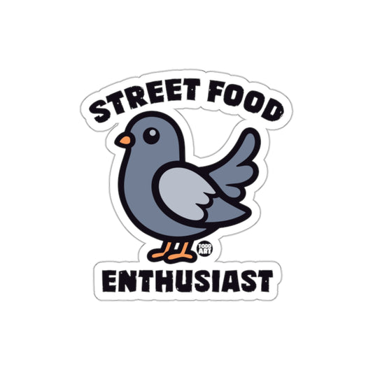Street Food Enthusiast Sticker for Food Lovers