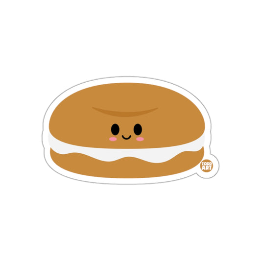 Smiling Sandwich Cartoon Character Sticker Product