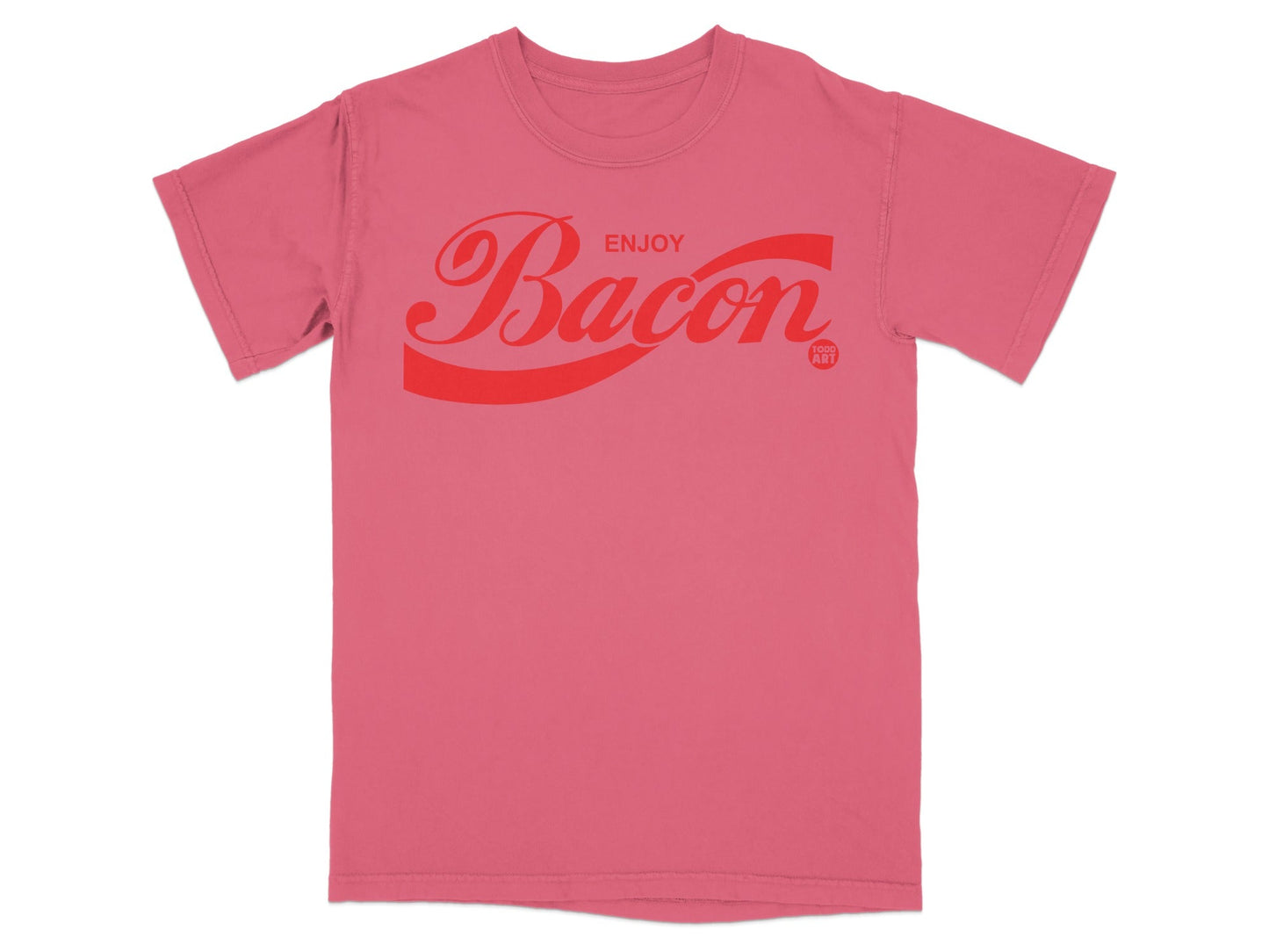 Enjoy Bacon Graphic T-Shirt Apparel Casual Top