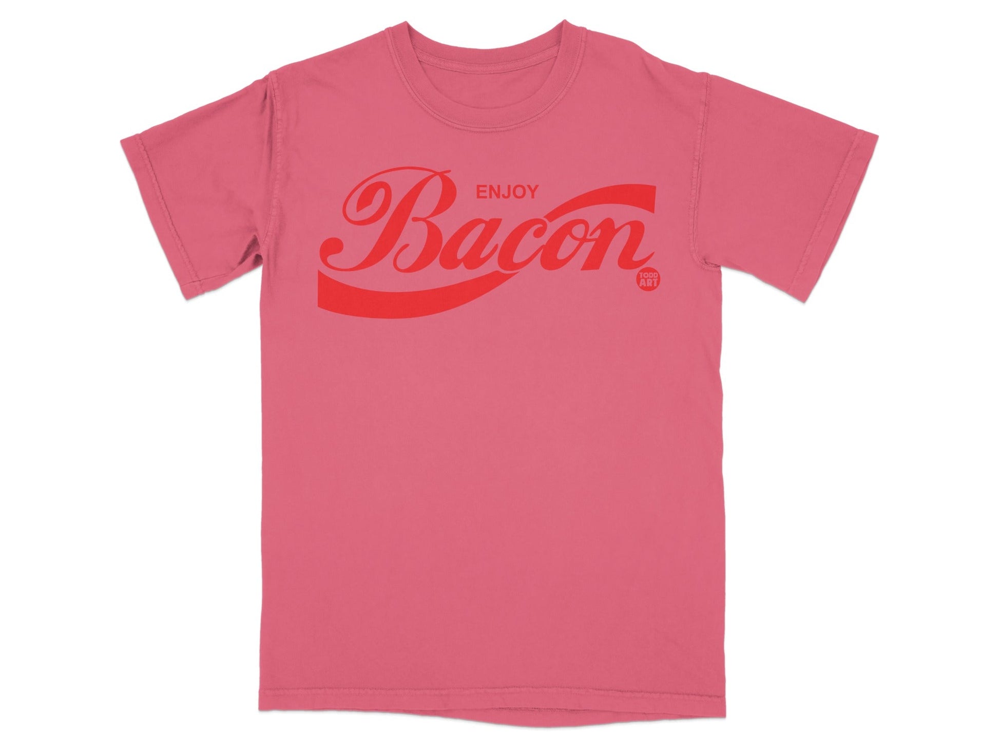 Enjoy Bacon Graphic T-Shirt Apparel Casual Top