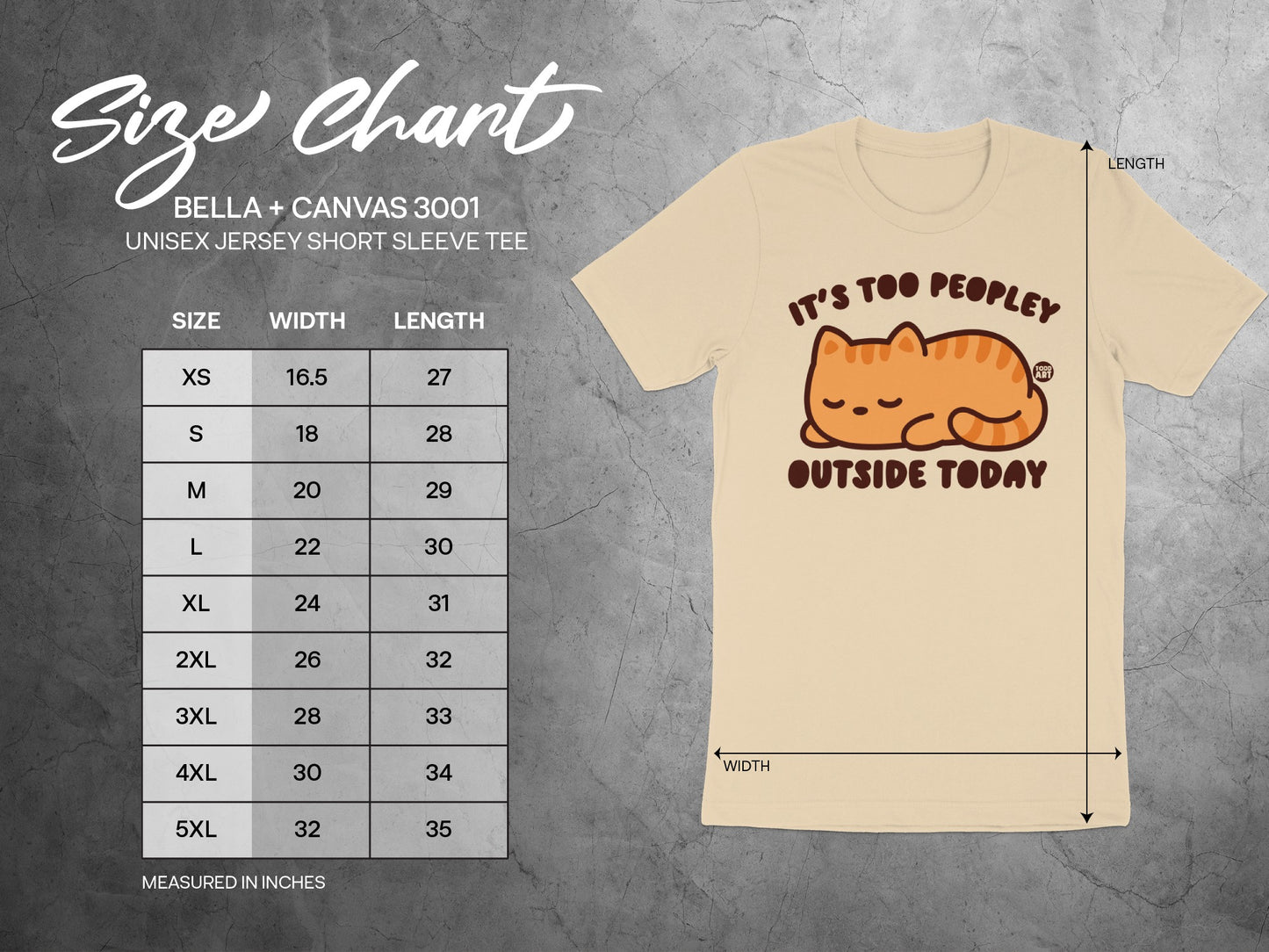 It's Too Peopley Outside Today Short Sleeve Tee product type