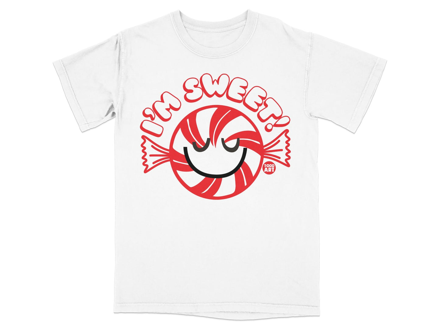 I'm Sweet Candy Design Graphic T-Shirt
