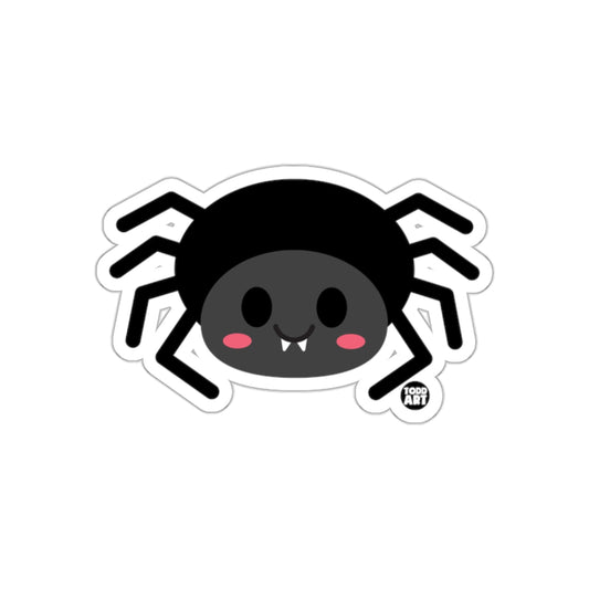 Cute Smiling Spider Illustration Art Print Sticker