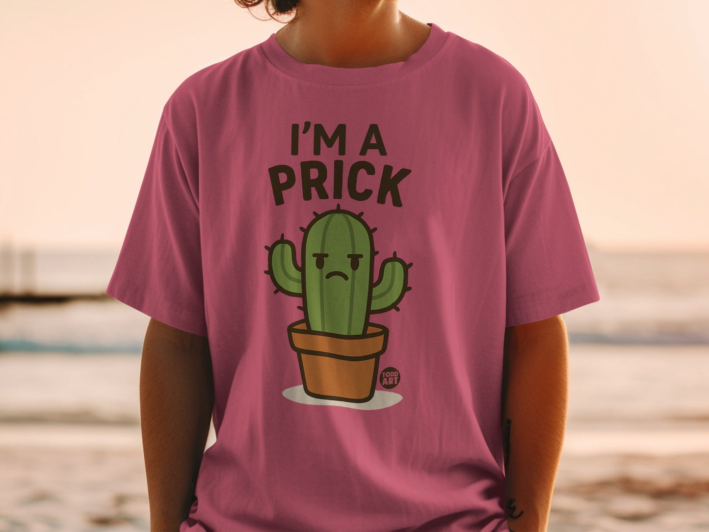 I'm A Prick Funny Cactus Graphic T-Shirt Product