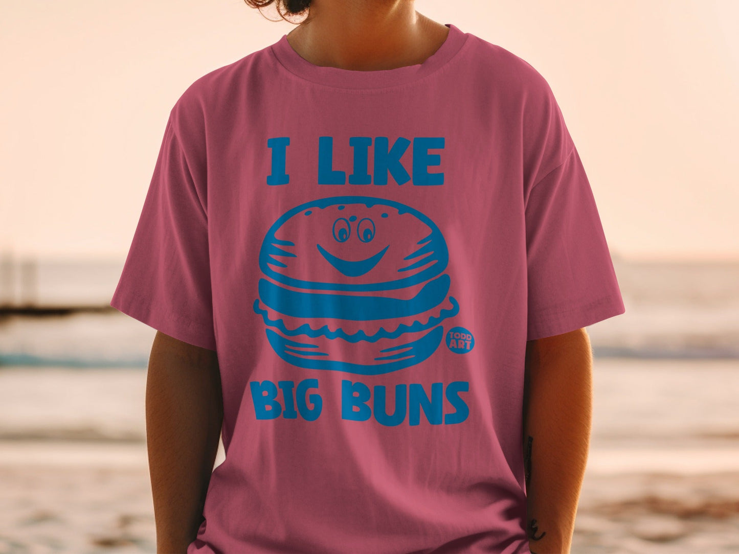 I Like Big Buns Graphic T-Shirt for Casual Wear