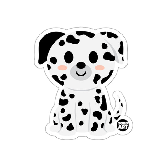 Cute Dalmatian Puppy Sticker for Decor and Crafts