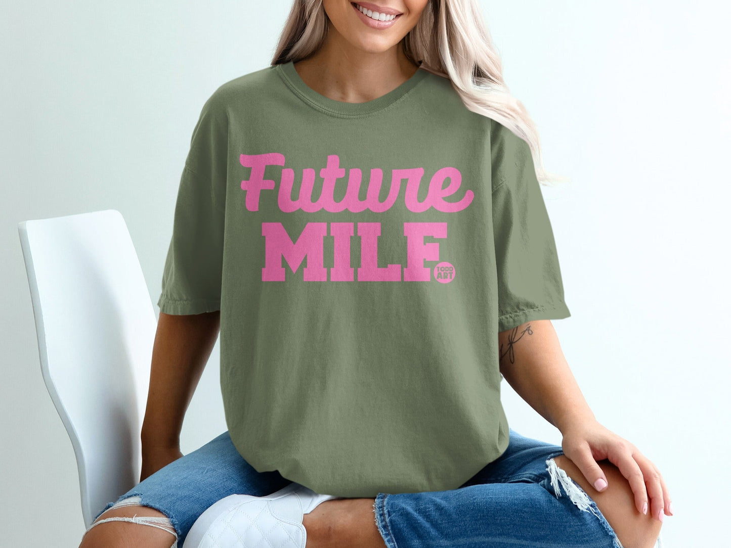 Future MILF Statement Graphic T-Shirt