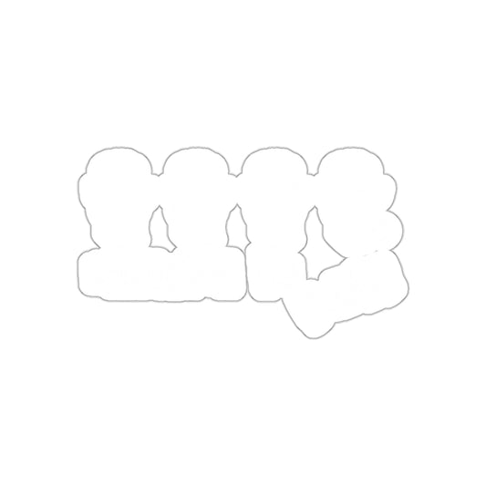 Four Silhouetted Figures Decorative Sticker Decal