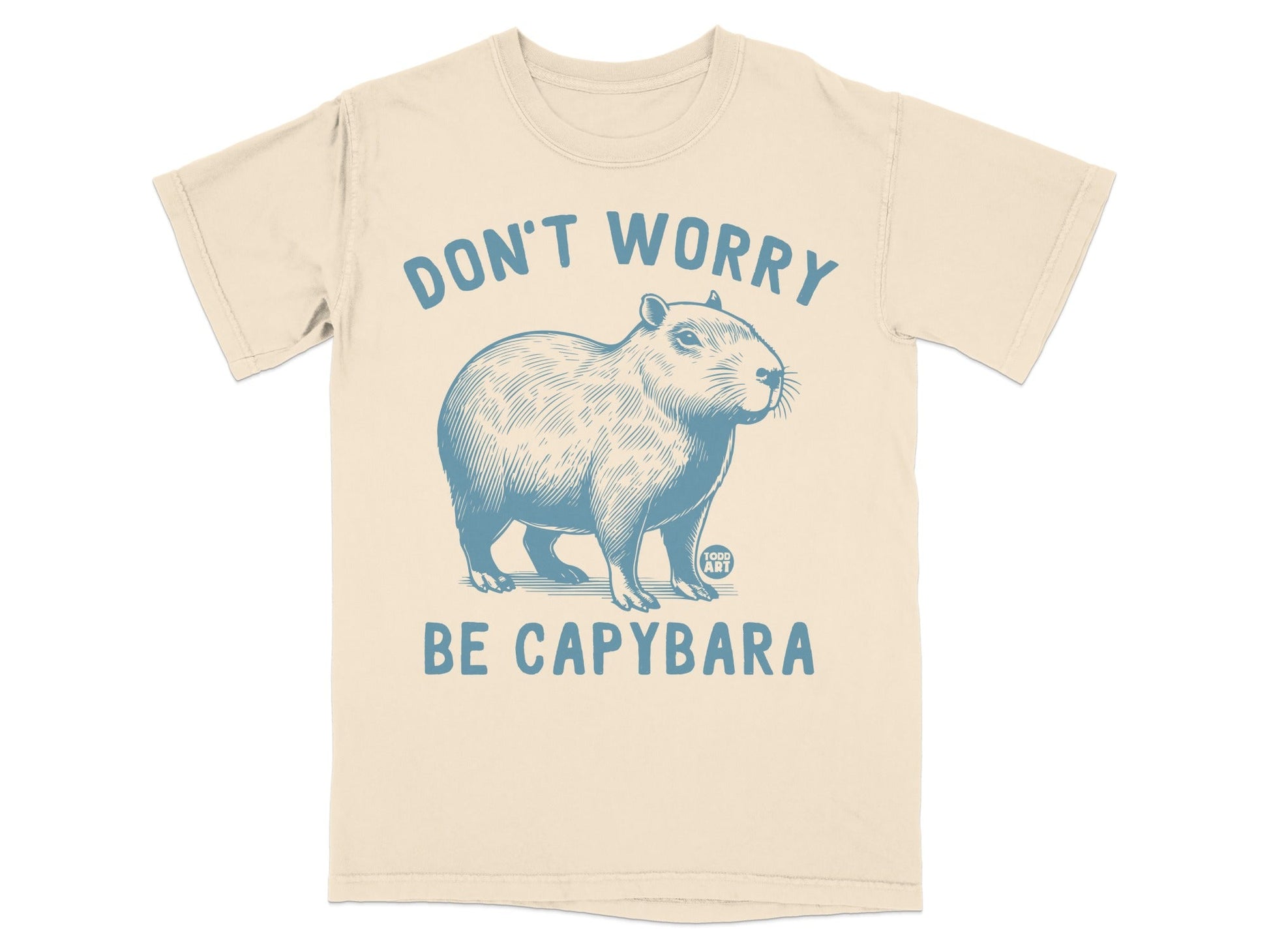 Don't Worry Be Capybara Graphic T-Shirt