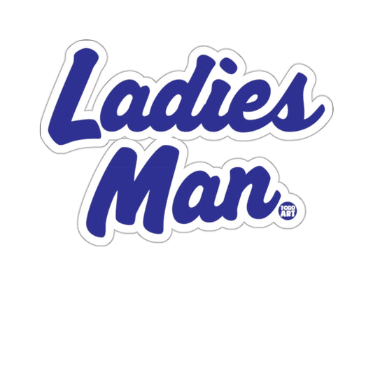 Ladies Man Todd Art Sticker Fun and Bold Design