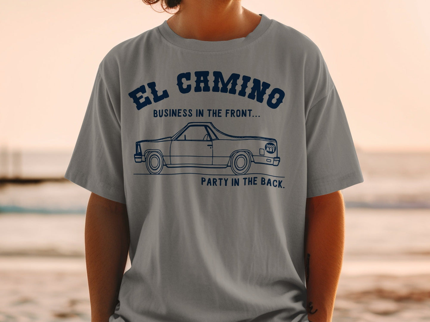 El Camino Business in the Front Party in the Back Shirt