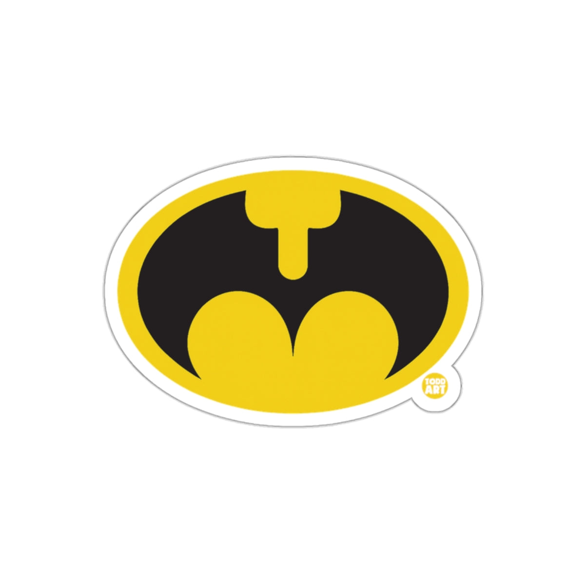Batman Logo Sticker for Indoor Outdoor Use Sticker