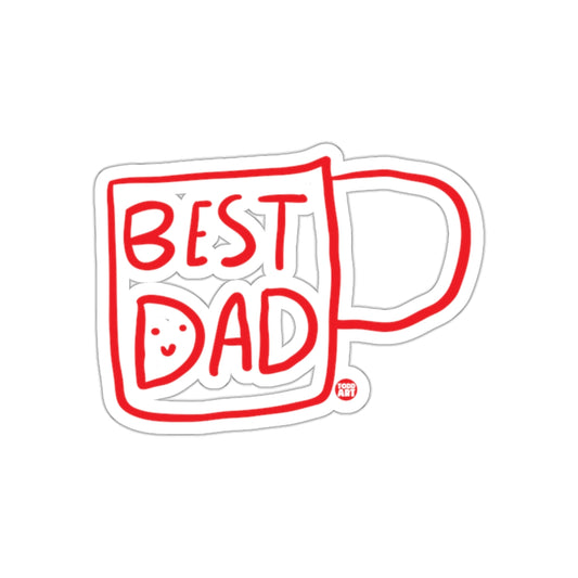 Best Dad Sign on Artistic Mug Design product