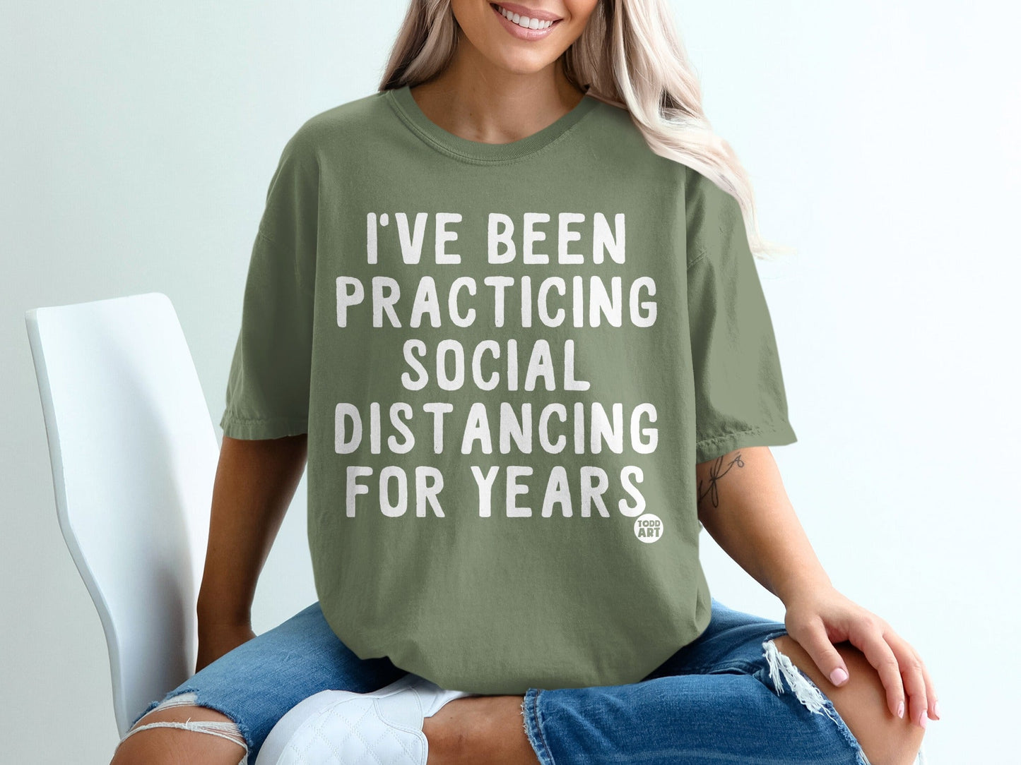 I've Been Practicing Social Distancing for Years Shirt