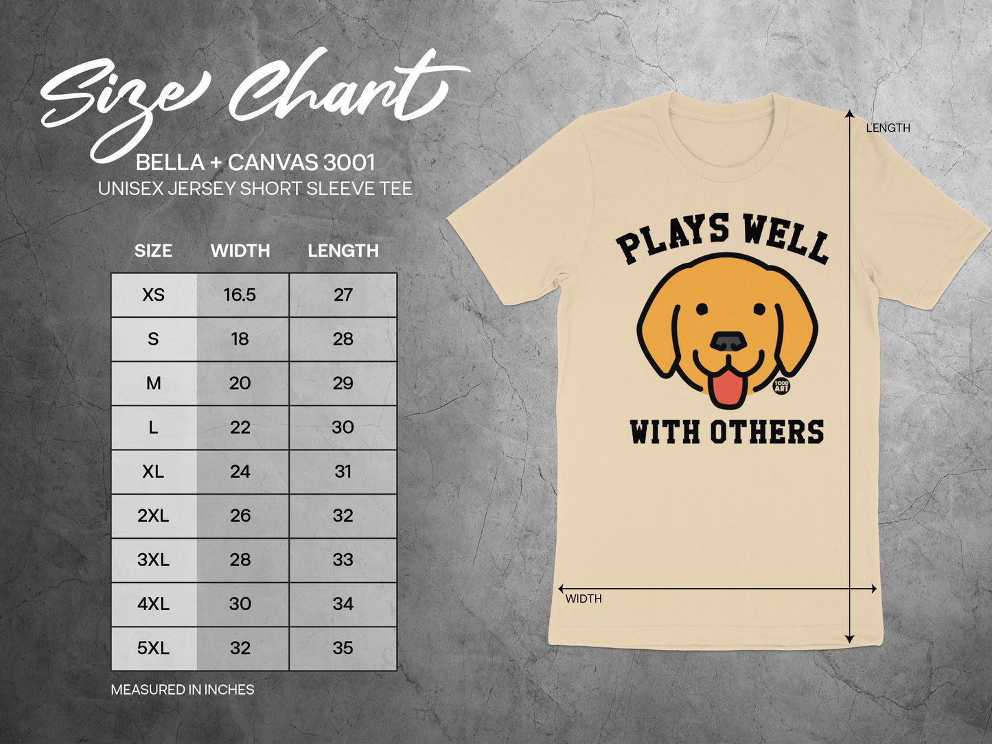 Plays Well With Others Unisex Jersey Short Sleeve Tee product