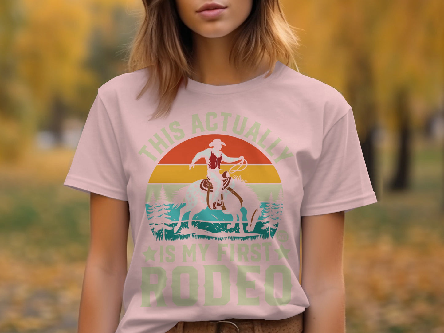 This Actually Is My First Rodeo Graphic Tee