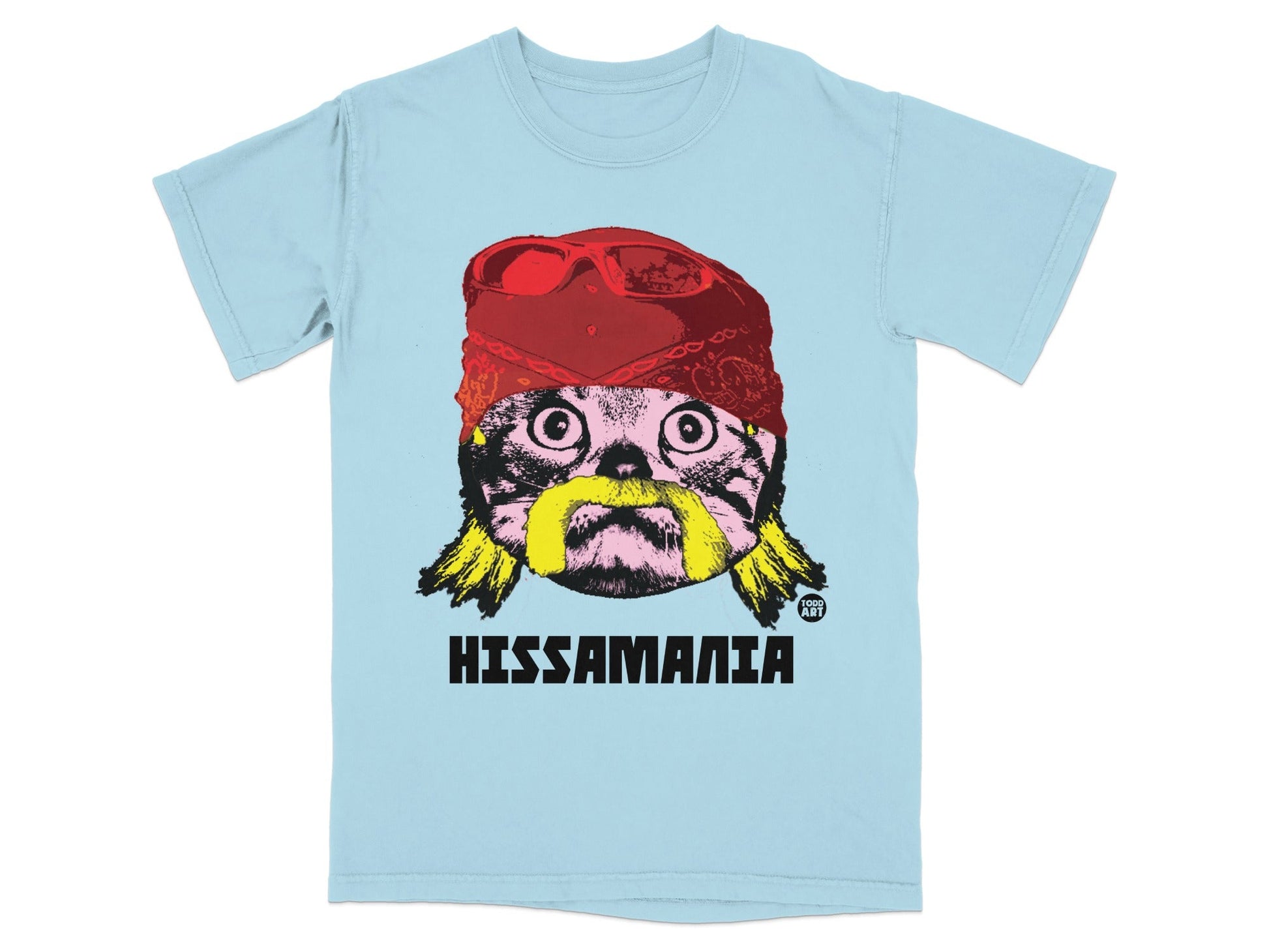 Hissamania Fun Graphic Cat Shirt Cool Cat Lovers Tee