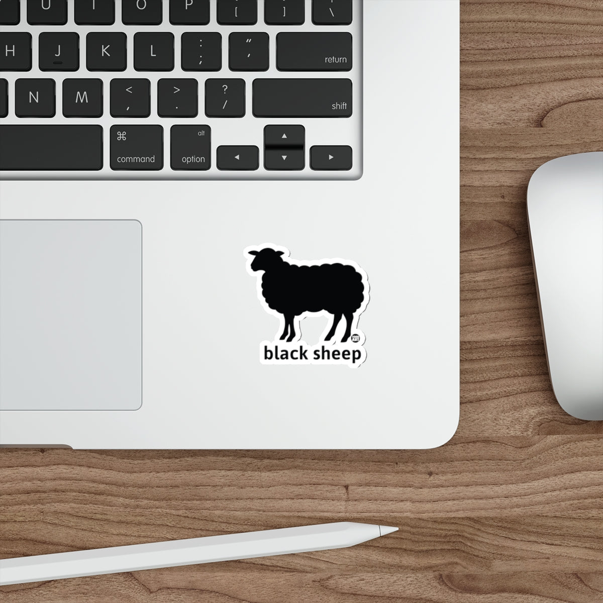 Black Sheep Laptop Sticker for Unique Personalization