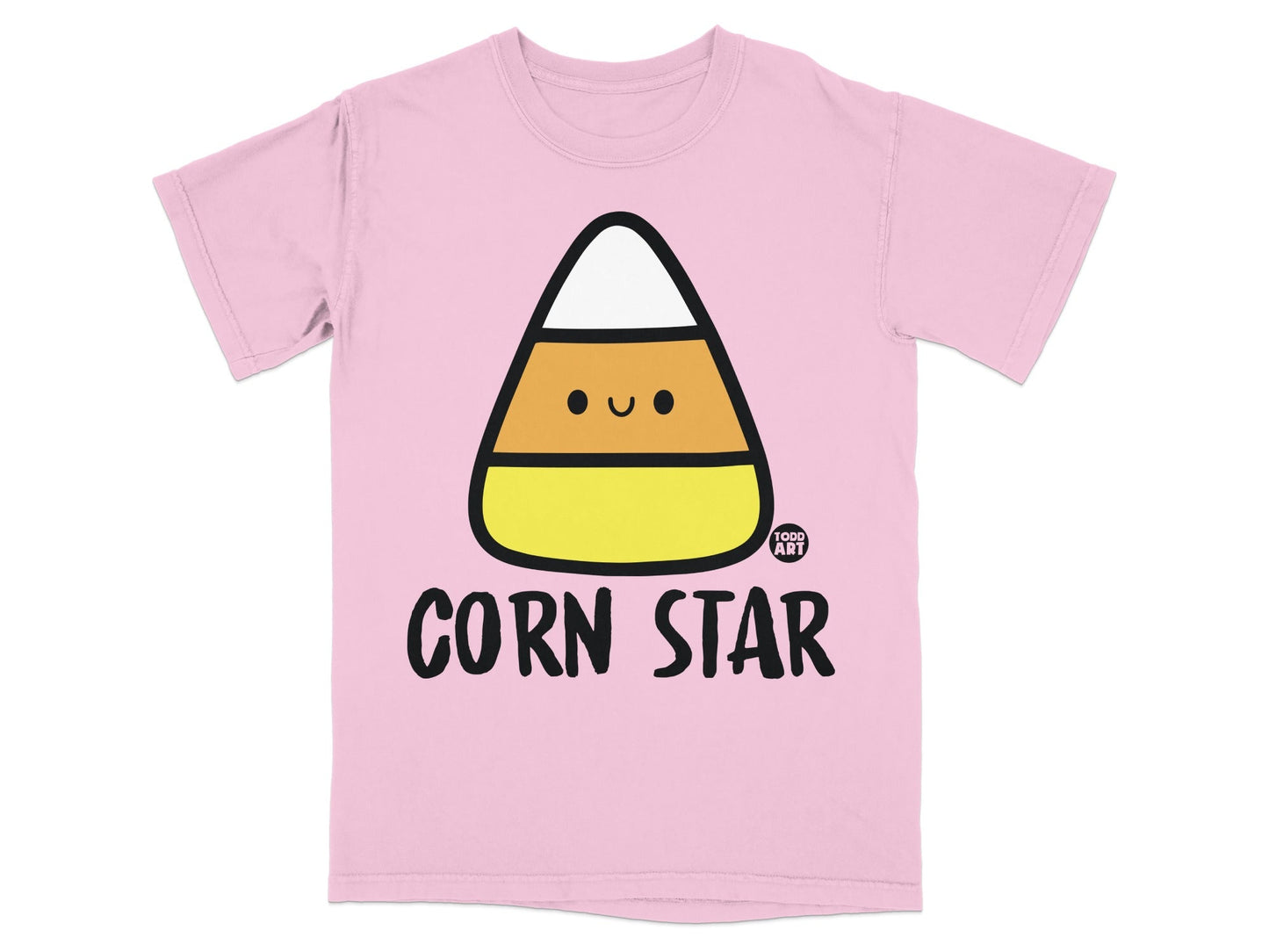 Cute Corn Star Candy Character Graphic T-Shirt Product