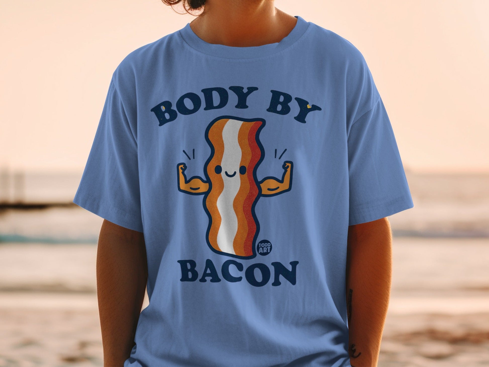 Fun Body by Bacon Graphic Tee Shirt