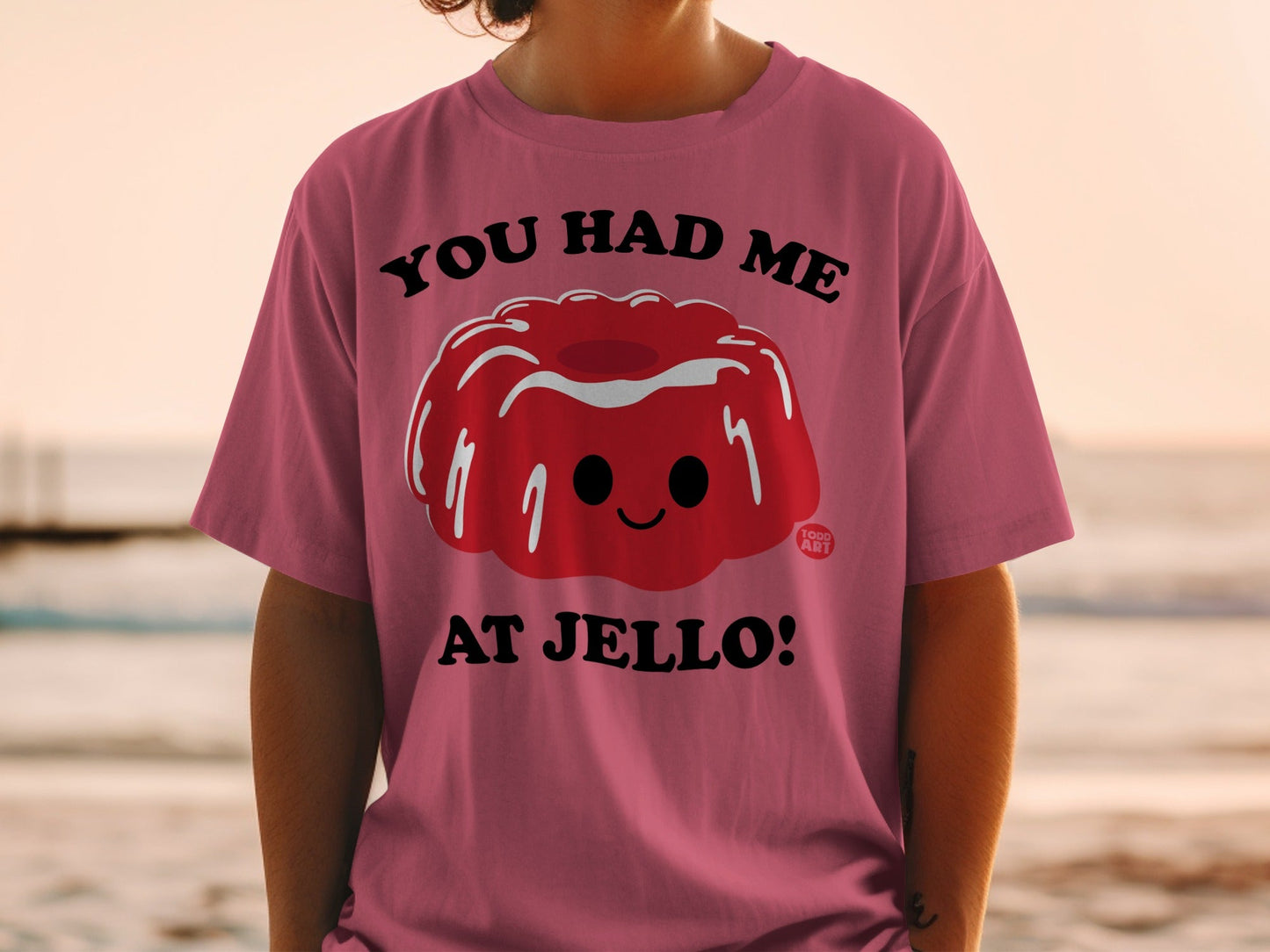 You Had Me at Jello Cute Graphic Tee Shirt