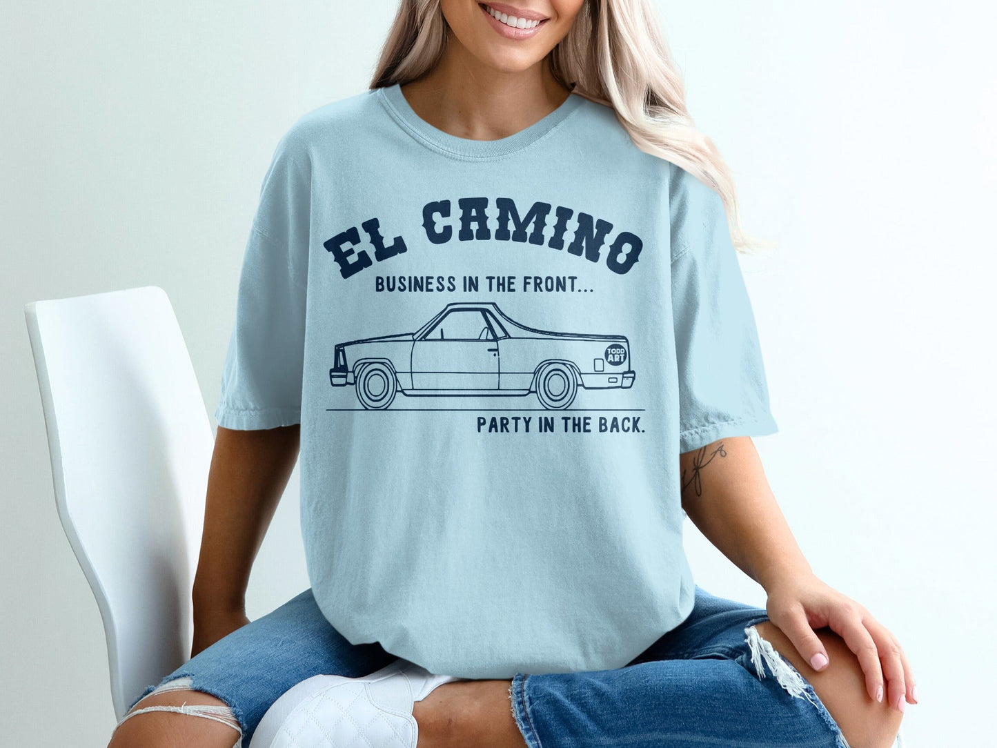 El Camino Business in the Front Party in the Back Shirt