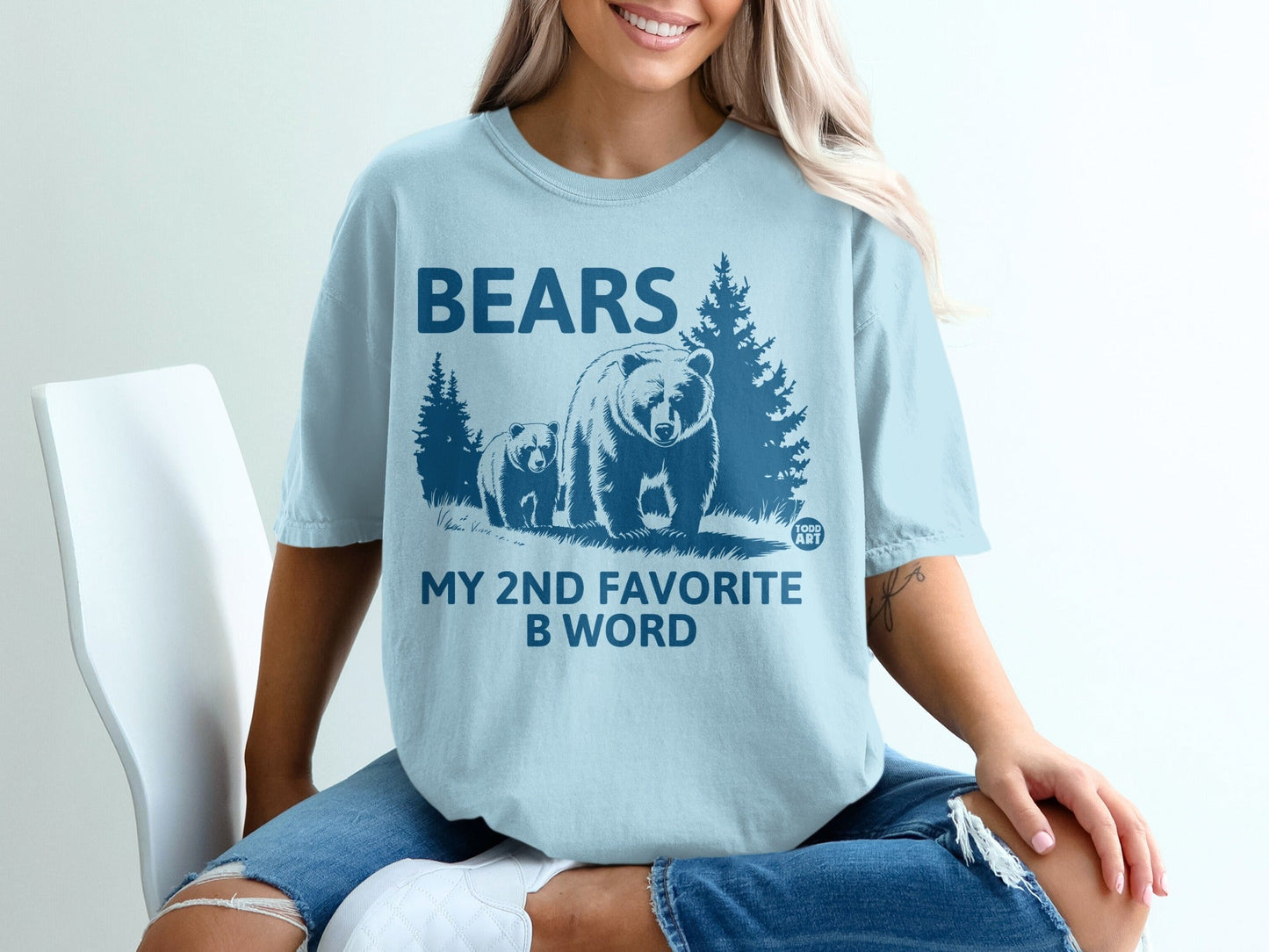 Bears My 2nd Favorite B Word Graphic Shirt