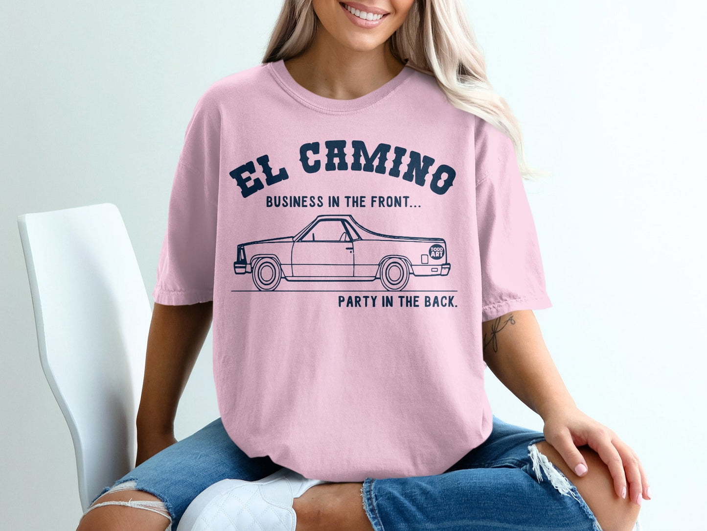 El Camino Business in the Front Party in the Back product