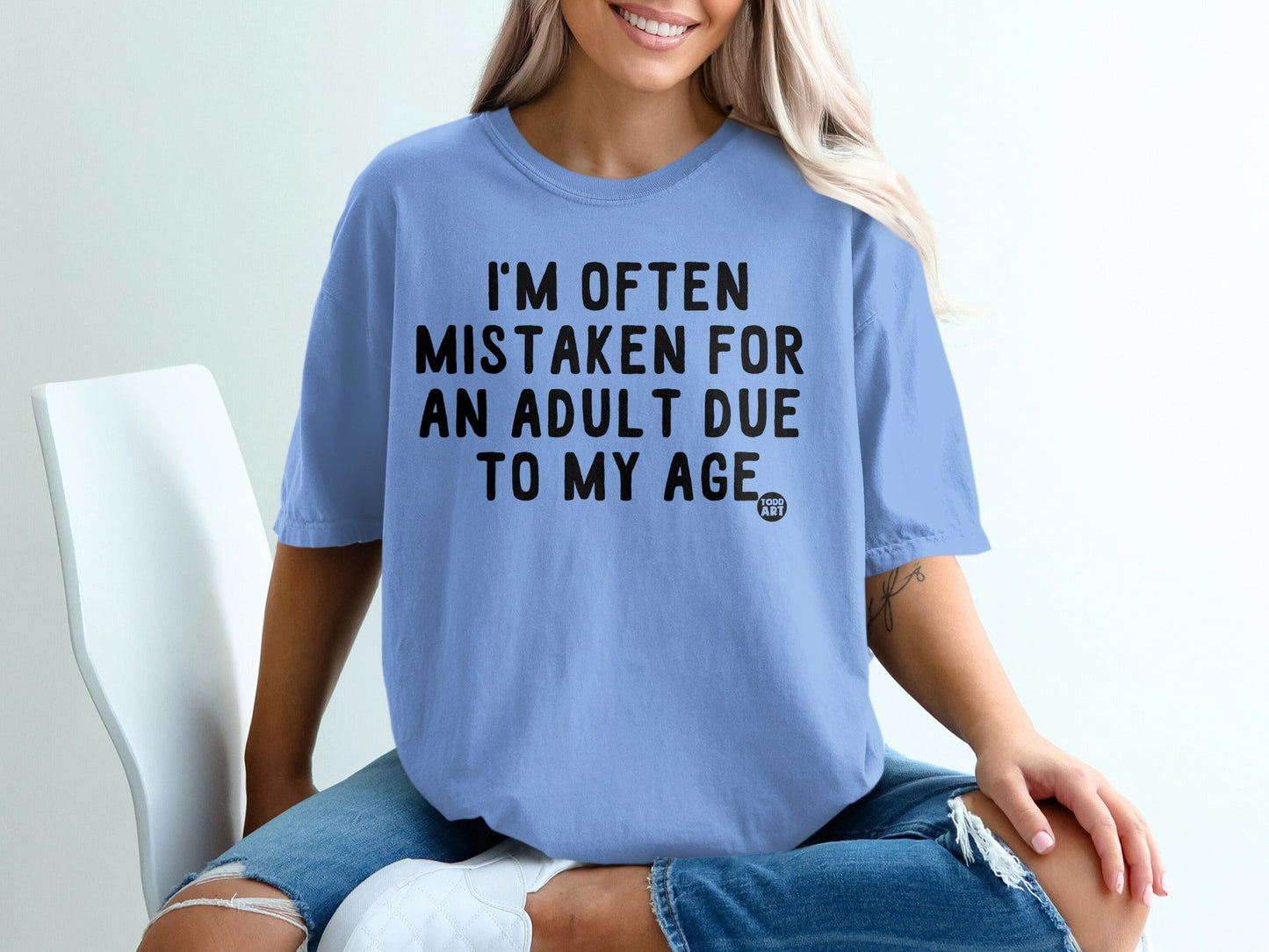 I'm Often Mistaken for an Adult Due to My Age Shirt