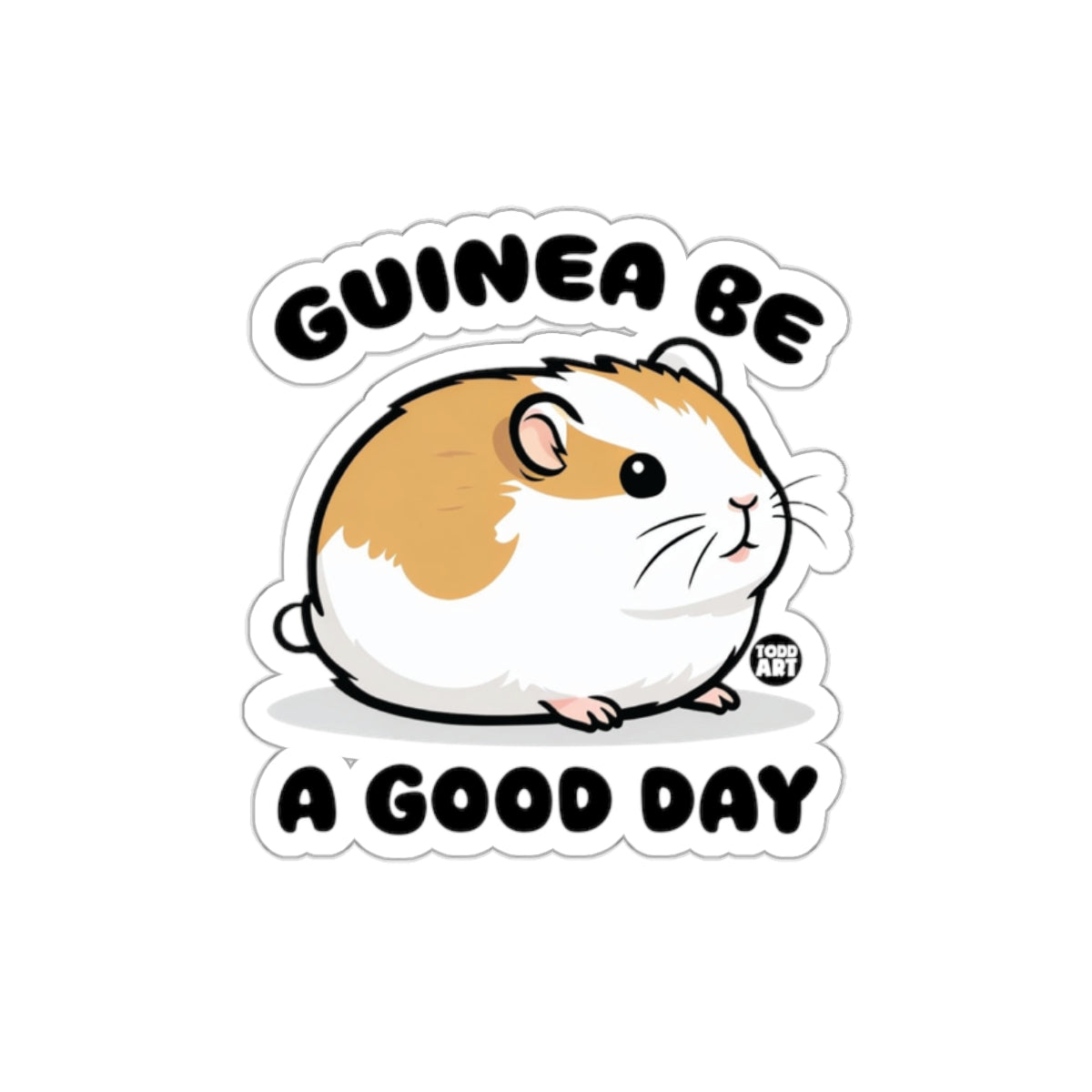 Guinea Be a Good Day sticker